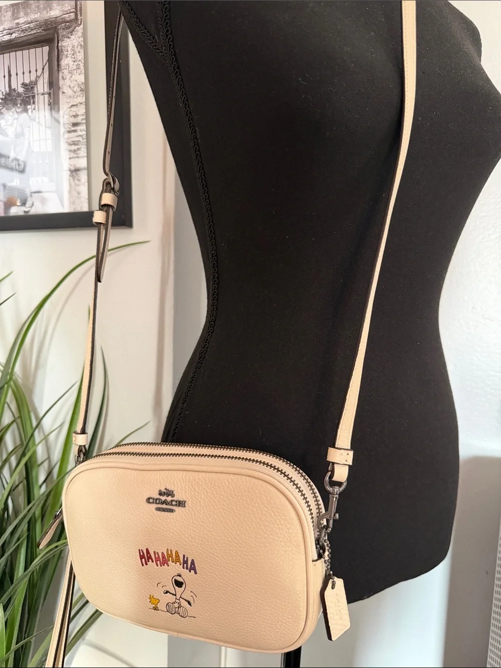 Coach X Peanuts Wristlet/Crossbody Bag